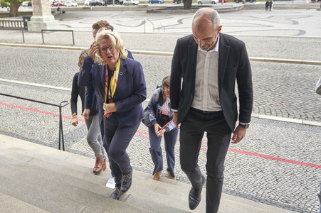 Pressetermin mit Svenja Schulze und Belit Onay in Hannover