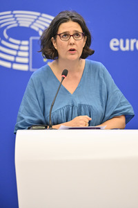 Pressekonferenz zum Verhalten Ungarns im EU-Parlament in Straßburg