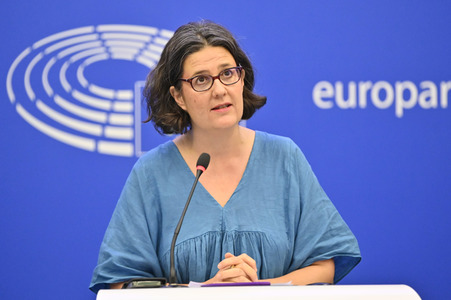 Pressekonferenz zum Verhalten Ungarns im EU-Parlament in Straßburg