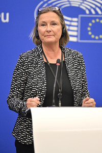 Pressekonferenz zum Verhalten Ungarns im EU-Parlament in Straßburg