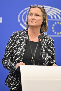 Pressekonferenz zum Verhalten Ungarns im EU-Parlament in Straßburg