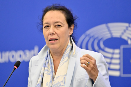 Pressekonferenz zum Verhalten Ungarns im EU-Parlament in Straßburg