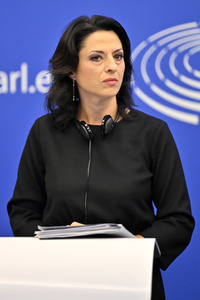 Pressekonferenz zum Verhalten Ungarns im EU-Parlament in Straßburg
