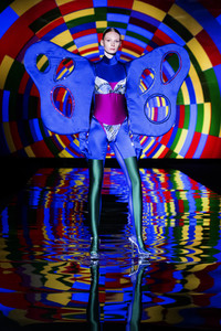Andres Sarda Fashion Show auf der 76. Mercedes-Benz Fashion Week Madrid
