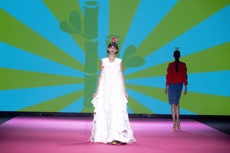 Agatha Ruiz de la Prada Fashion Show auf der 76. Mercedes-Benz Fashion Week Madrid