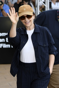 Ankunft von Juliette Binoche auf dem San Sebastian International Film Festival 2022