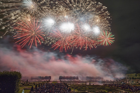 Feuerwerkswettbewerb in Hannover