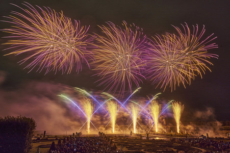 Feuerwerkswettbewerb in Hannover