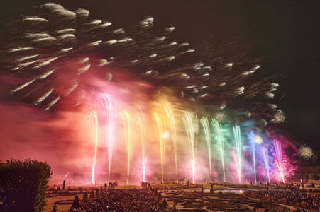 Feuerwerkswettbewerb in Hannover