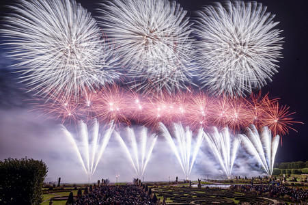 Feuerwerkswettbewerb in Hannover