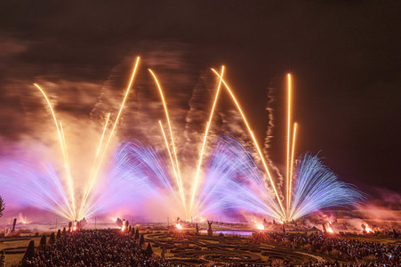 Feuerwerkswettbewerb in Hannover