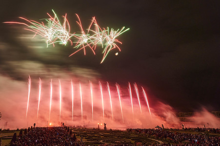Feuerwerkswettbewerb in Hannover