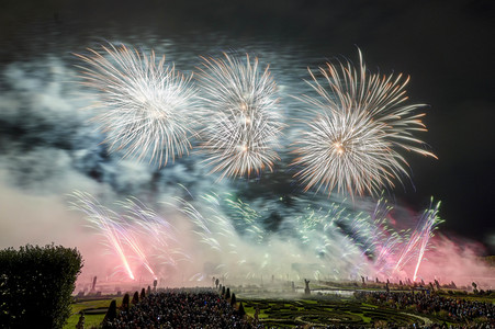 Feuerwerkswettbewerb in Hannover