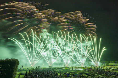 Feuerwerkswettbewerb in Hannover