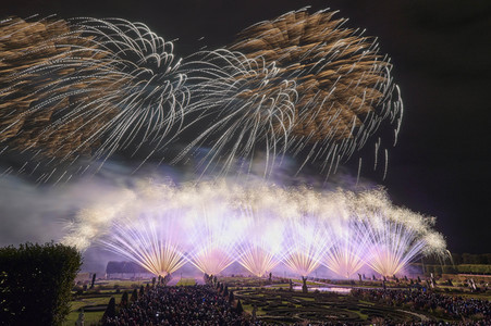 Feuerwerkswettbewerb in Hannover