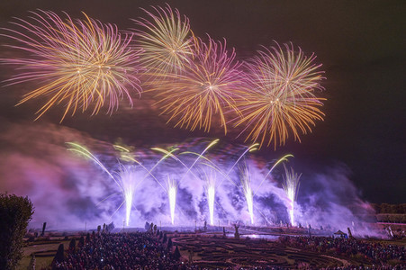 Feuerwerkswettbewerb in Hannover