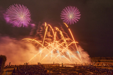 Feuerwerkswettbewerb in Hannover