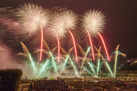 Feuerwerkswettbewerb in Hannover