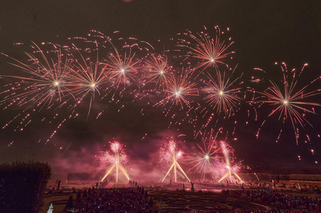 Feuerwerkswettbewerb in Hannover