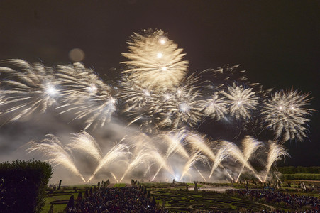 Feuerwerkswettbewerb in Hannover