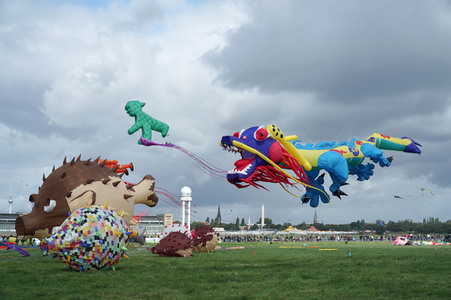 Festival der Riesendrachen in Berlin