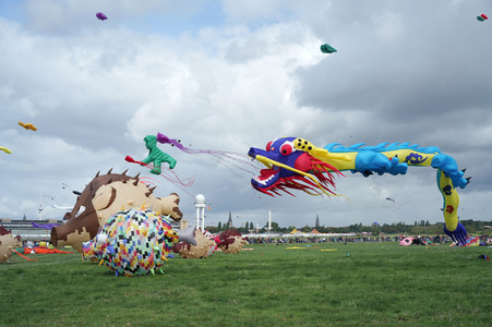 Festival der Riesendrachen in Berlin