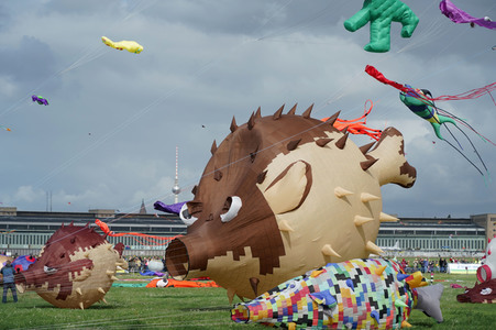 Festival der Riesendrachen in Berlin