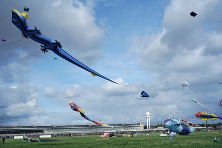 Festival der Riesendrachen in Berlin