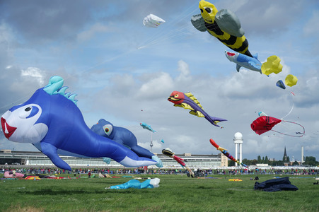 Festival der Riesendrachen in Berlin