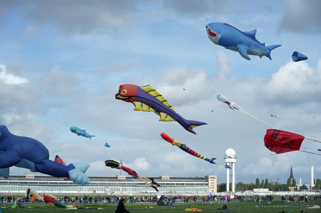 Festival der Riesendrachen in Berlin