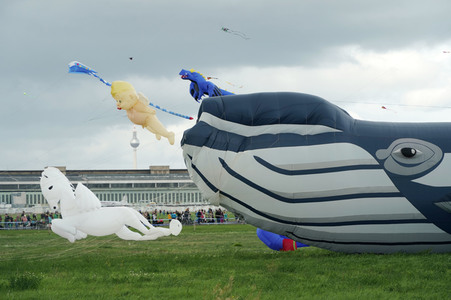 Festival der Riesendrachen in Berlin