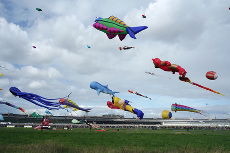 Festival der Riesendrachen in Berlin