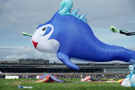 Festival der Riesendrachen in Berlin