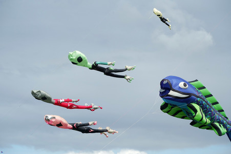 Festival der Riesendrachen in Berlin