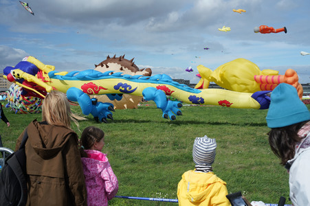 Festival der Riesendrachen in Berlin