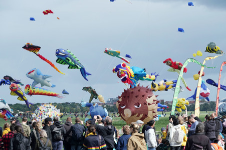 Festival der Riesendrachen in Berlin