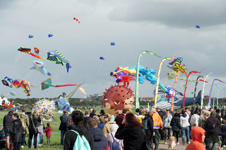 Festival der Riesendrachen in Berlin