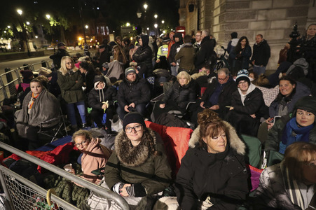 Trauerprozession für Queen Elzabeth II. in London