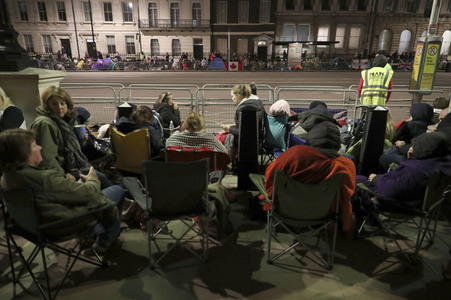 Trauerprozession für Queen Elzabeth II. in London