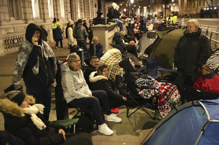 Trauerprozession für Queen Elzabeth II. in London