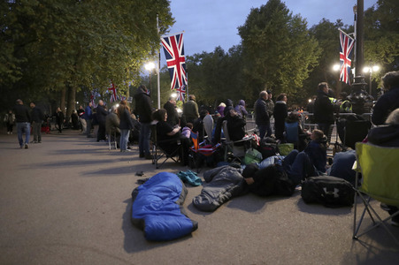Trauerprozession für Queen Elzabeth II. in London