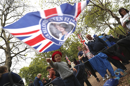Trauerprozession für Queen Elzabeth II. in London