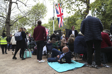Trauerprozession für Queen Elzabeth II. in London