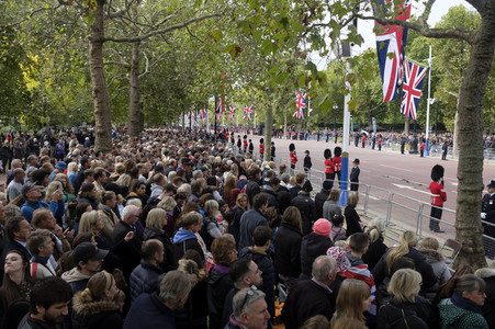 Trauerprozession für Queen Elzabeth II. in London