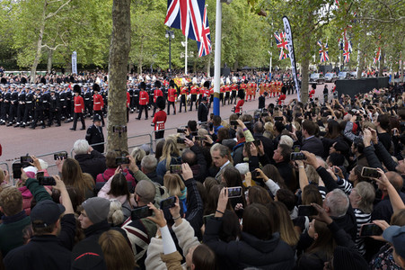 Trauerprozession für Queen Elzabeth II. in London