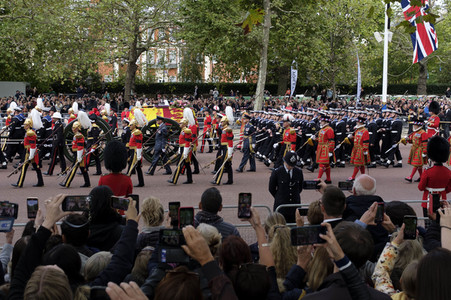 Trauerprozession für Queen Elzabeth II. in London