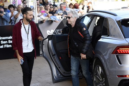 Ankunft von David Cronenberg auf dem San Sebastian International Film Festival 2022