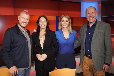 Talkshow 'hart aber fair' in Berlin