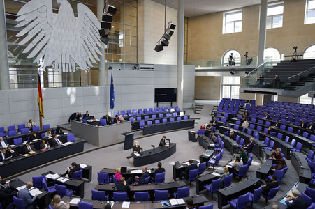 53. Sitzung des Deutschen Bundestages in Berlin