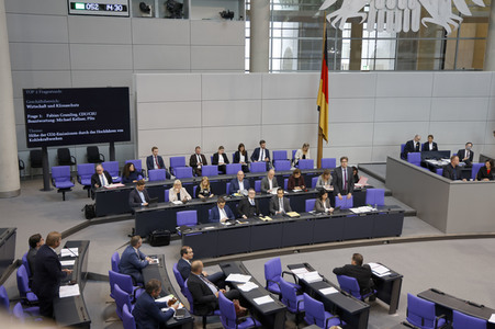 53. Sitzung des Deutschen Bundestages in Berlin